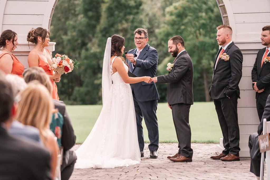 Hayloft on the Arch Wedding ceremony