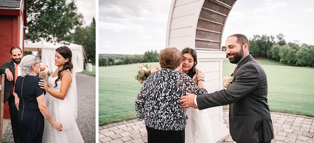 Hayloft on the Arch Wedding ceremony