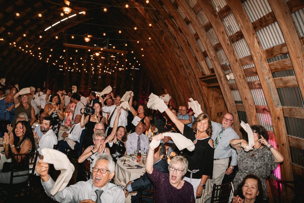 Hayloft on the Arch Wedding reception