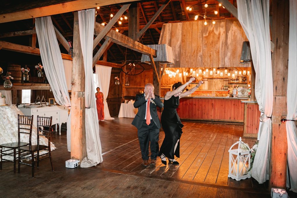 Hayloft on the Arch Wedding reception