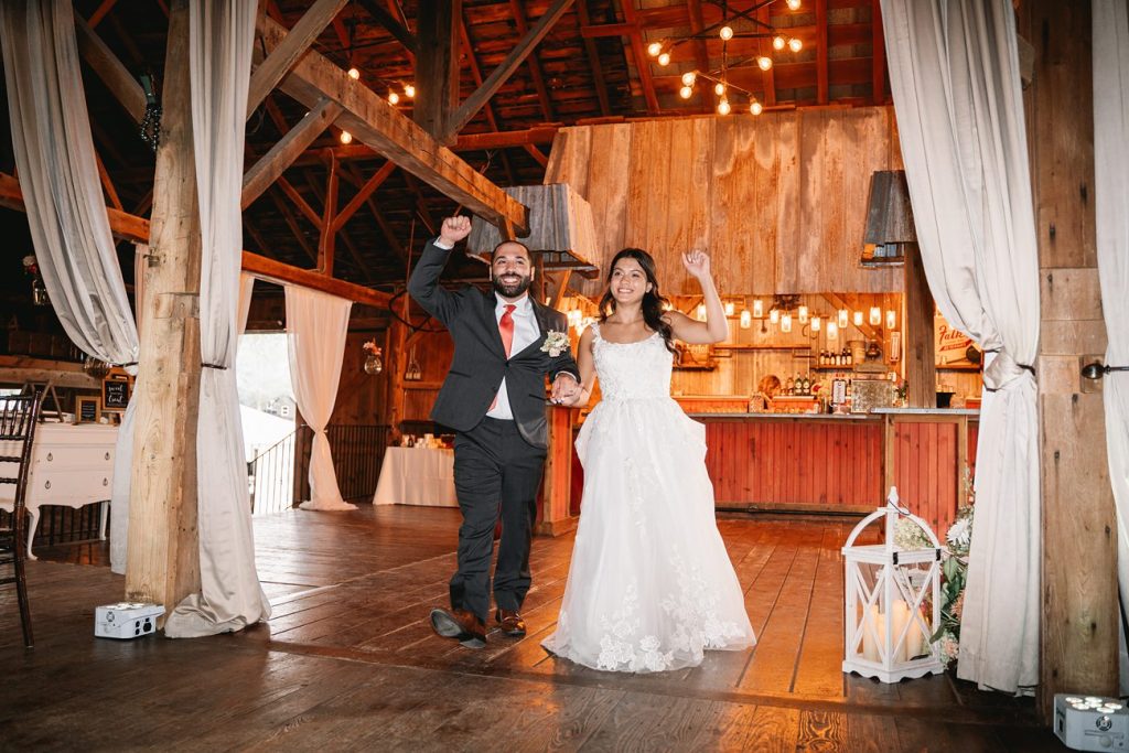 Hayloft on the Arch Wedding reception