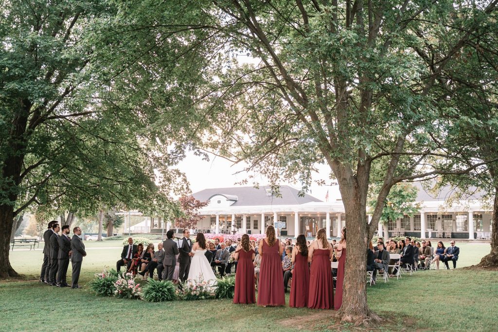 emerson pavilion wedding ceremony