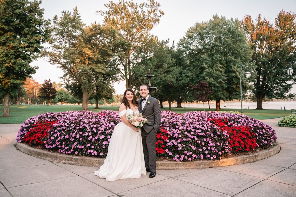 emerson pavilion wedding portraits